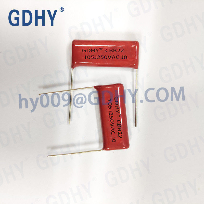 0.1uF 105nF CBB22 Polypropylene Film Capacitor 250VDC